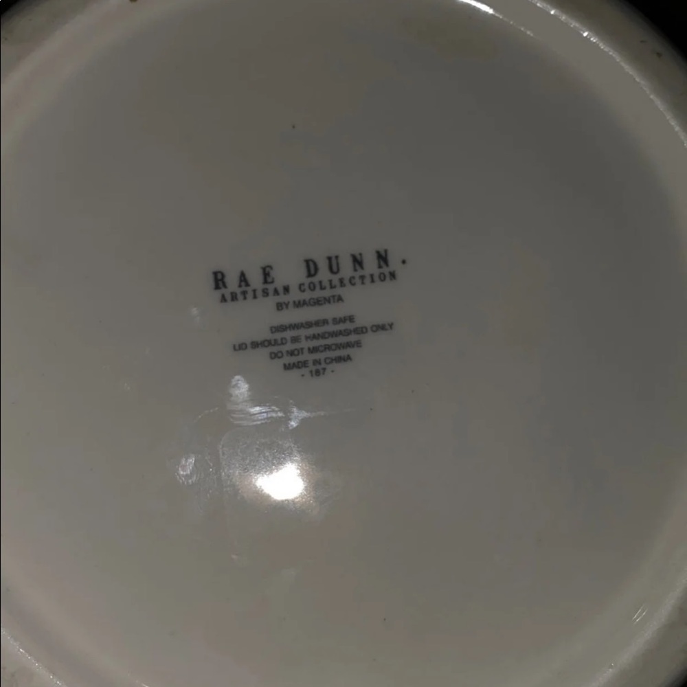 Rae Dunn snack canister - Picture 6 of 7